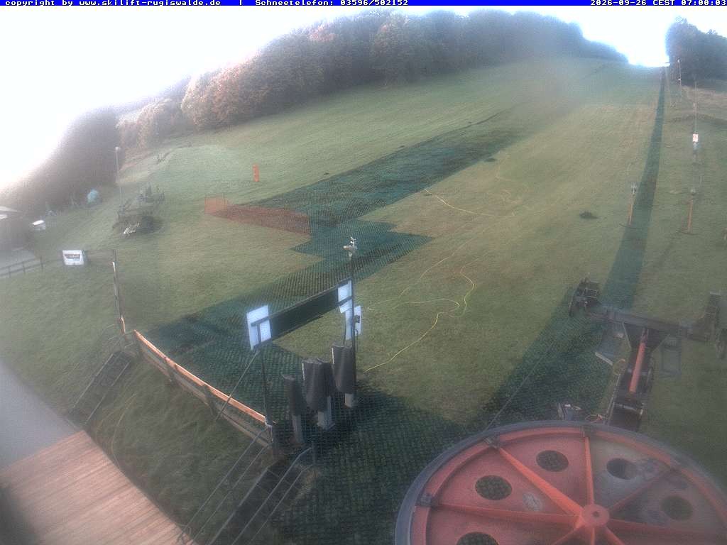 Archiv Foto Webcam Piste in Rugiswalde