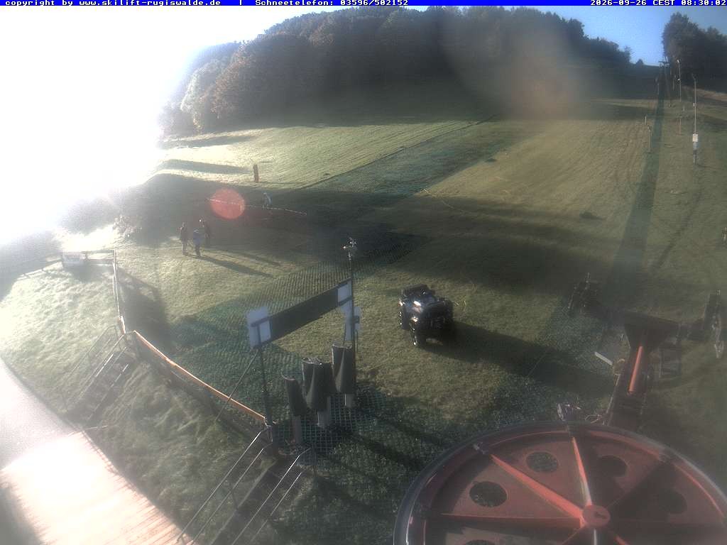 Archiv Foto Webcam Piste in Rugiswalde