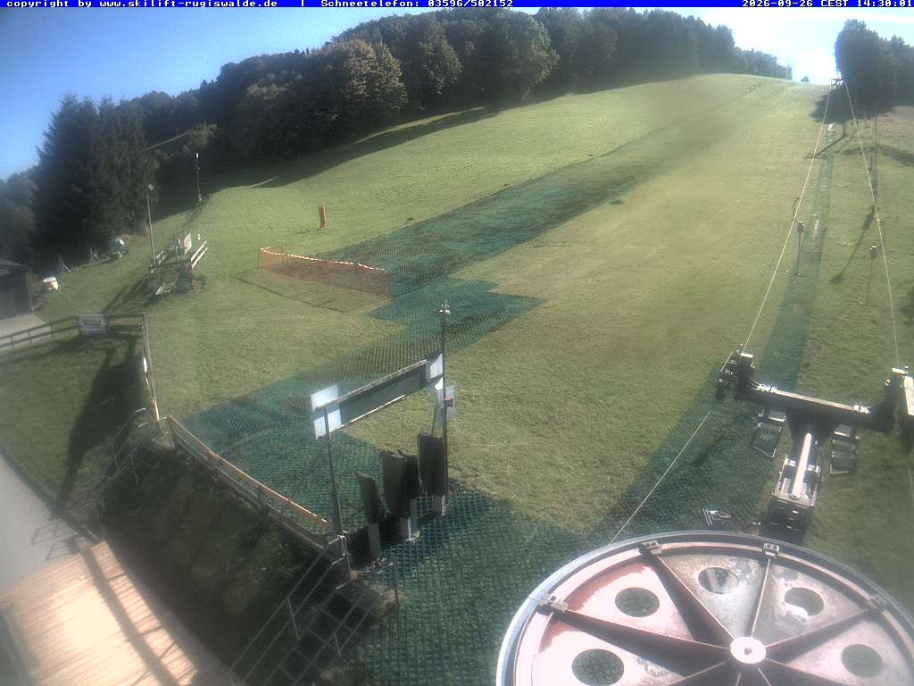 Archiv Foto Webcam Piste in Rugiswalde