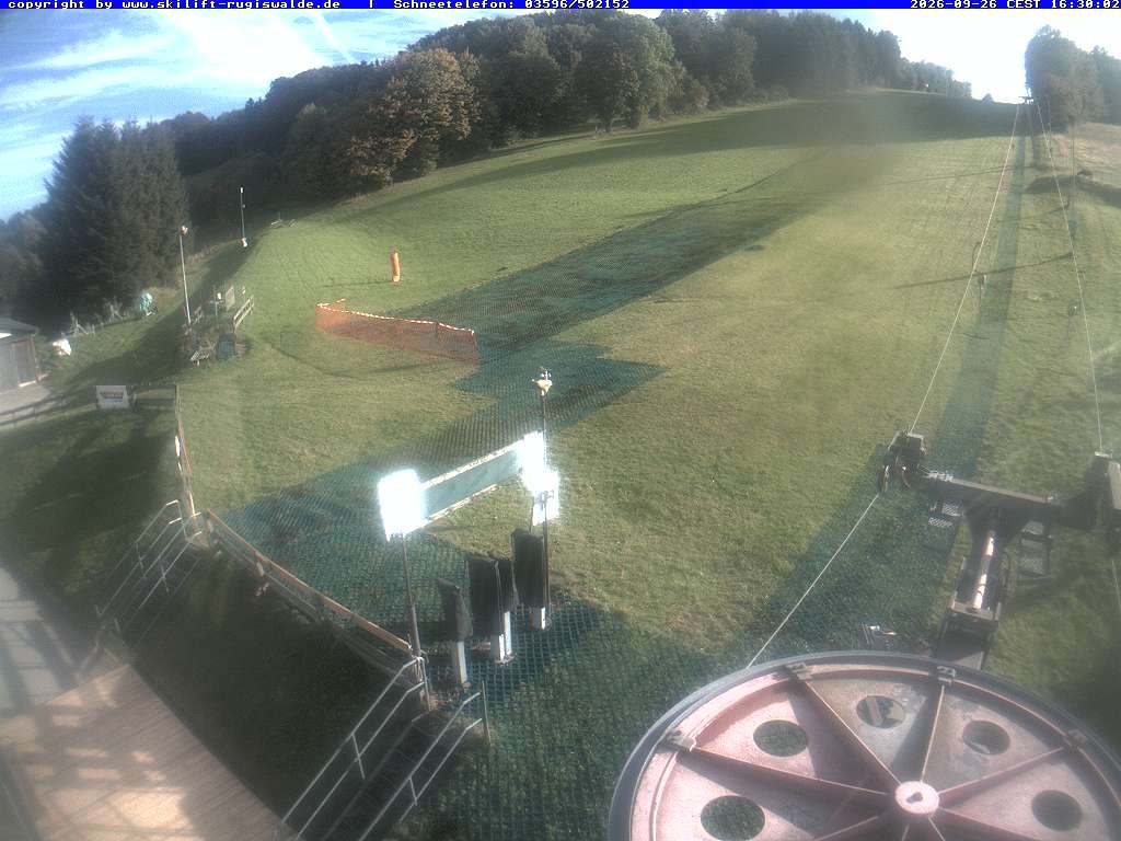 Archiv Foto Webcam Piste in Rugiswalde
