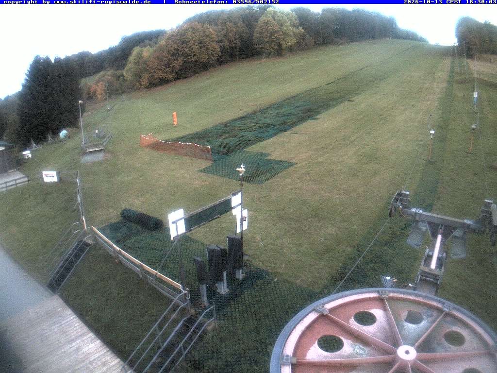 Archiv Foto Webcam Piste in Rugiswalde