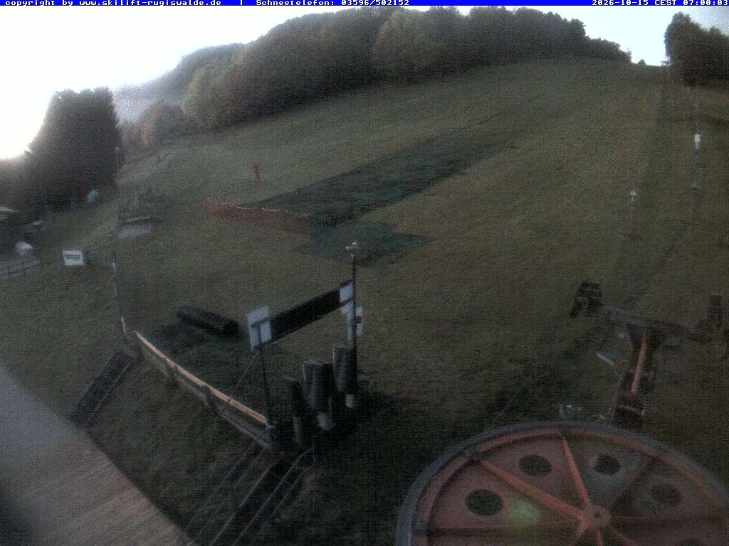 Archived image Webcam Slopes of Rugiswalde