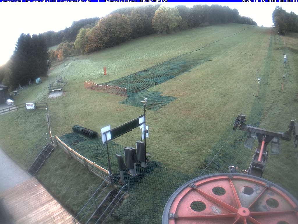 Archived image Webcam Slopes of Rugiswalde