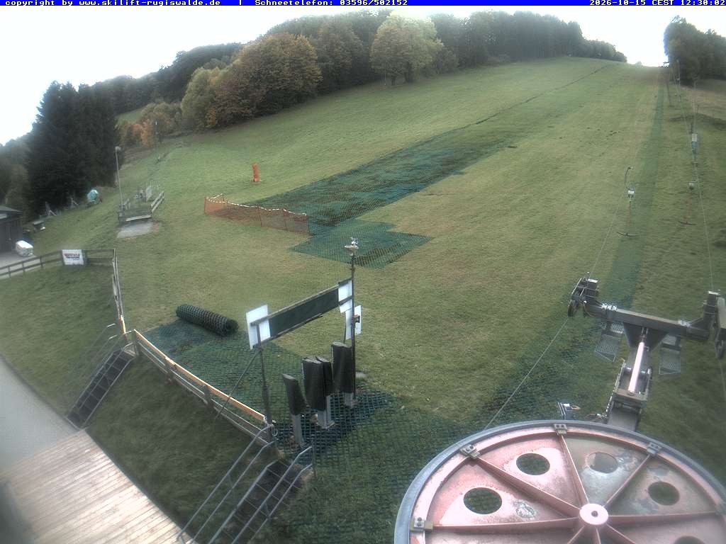 Archived image Webcam Slopes of Rugiswalde