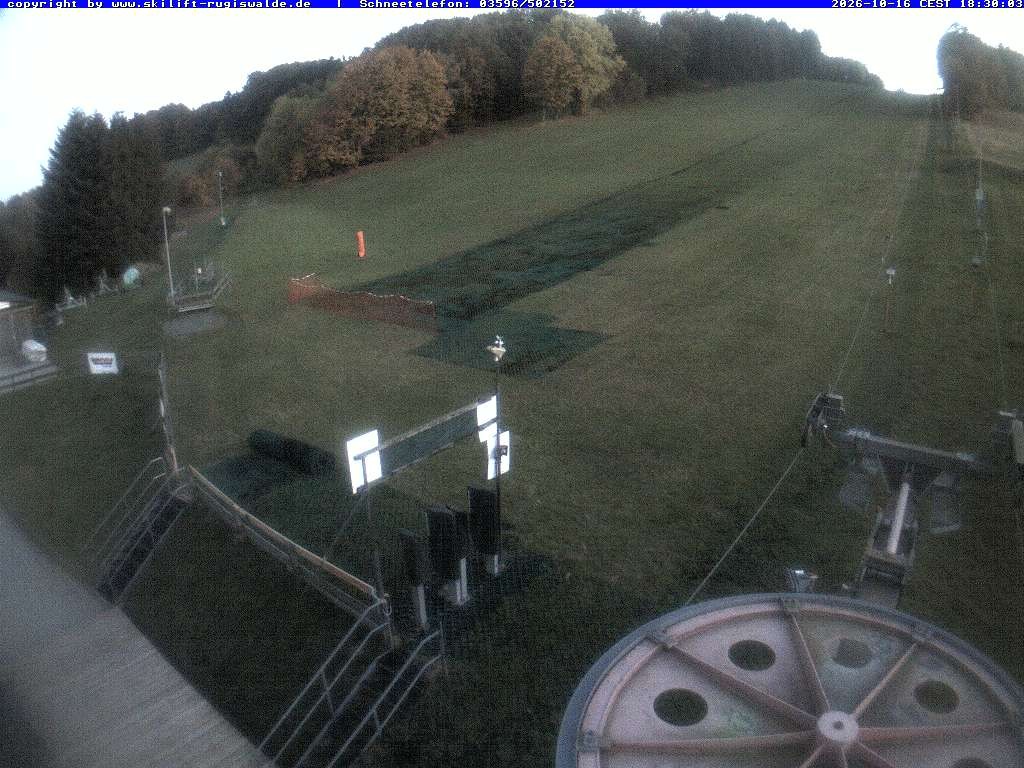Archiv Foto Webcam Piste in Rugiswalde