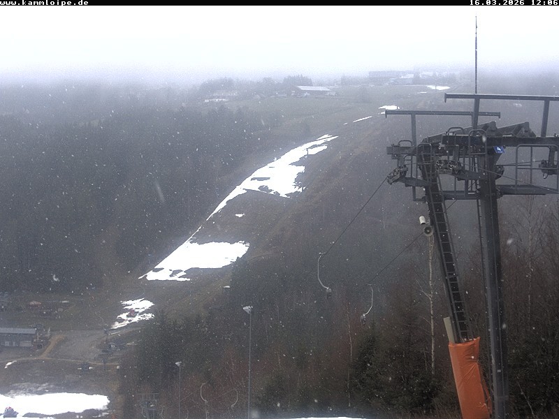 Archived image Webcam Upper station Streugrün