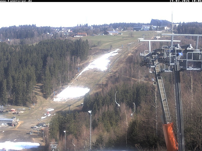 Archived image Webcam Upper station Streugrün