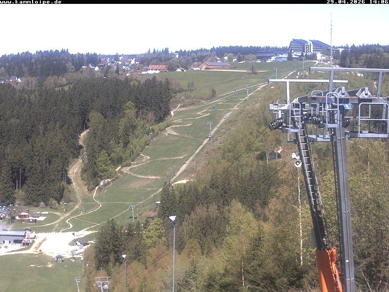 Archived image Webcam Upper station Streugrün