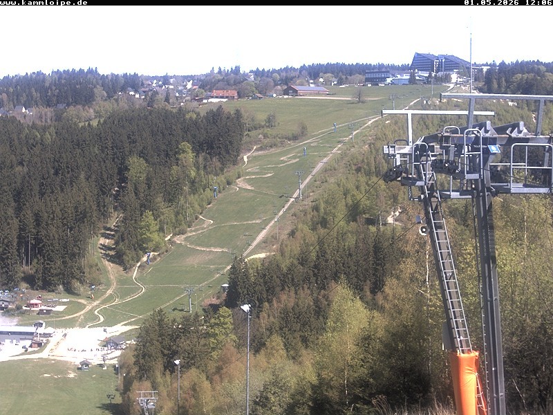 Archived image Webcam Upper station Streugrün