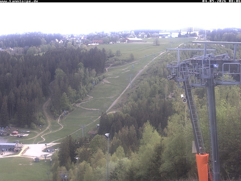 Archived image Webcam Upper station Streugrün