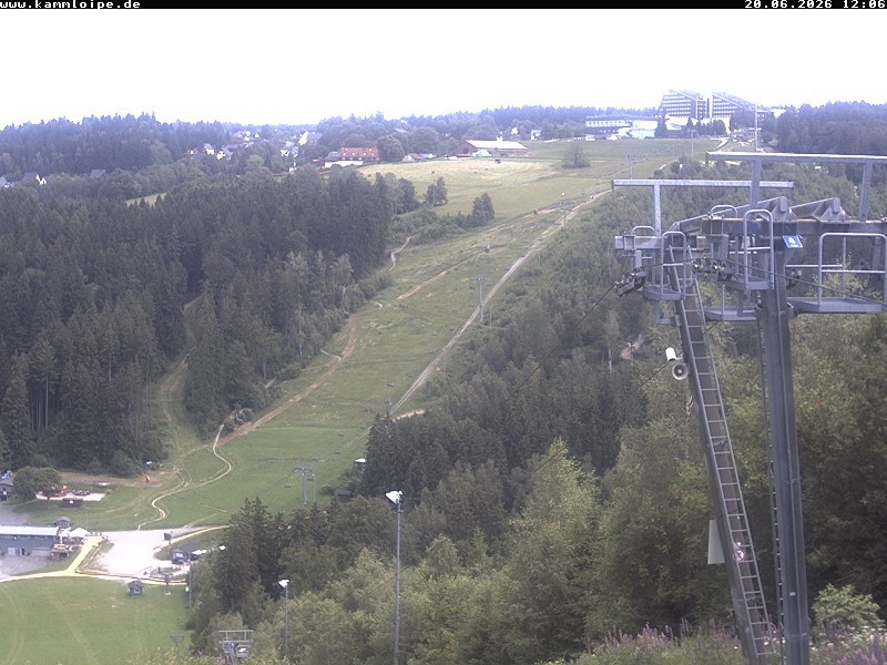 Archived image Webcam Upper station Streugrün