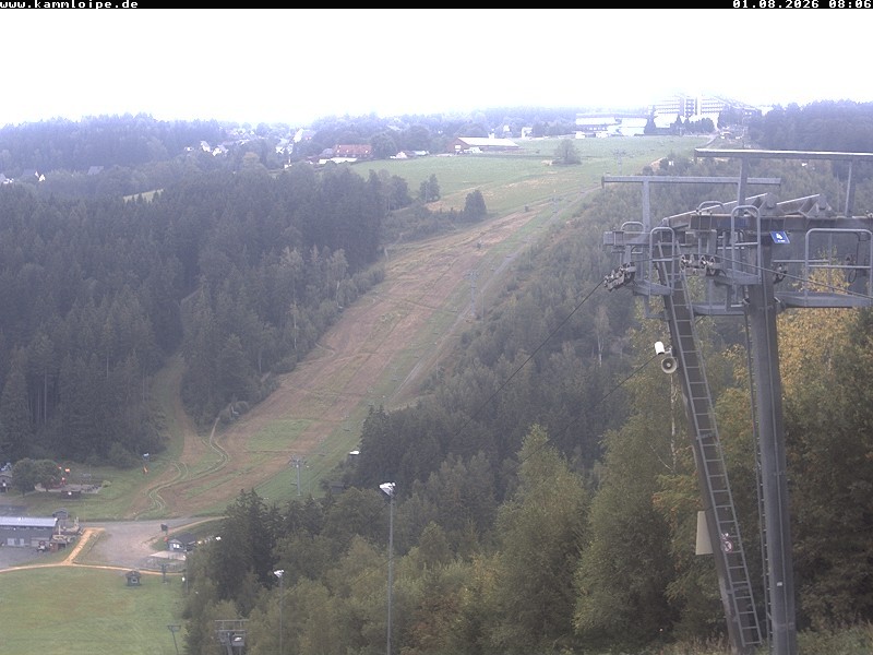 Archived image Webcam Upper station Streugrün