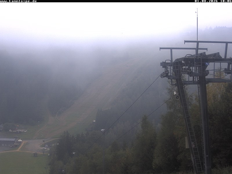 Archived image Webcam Upper station Streugrün