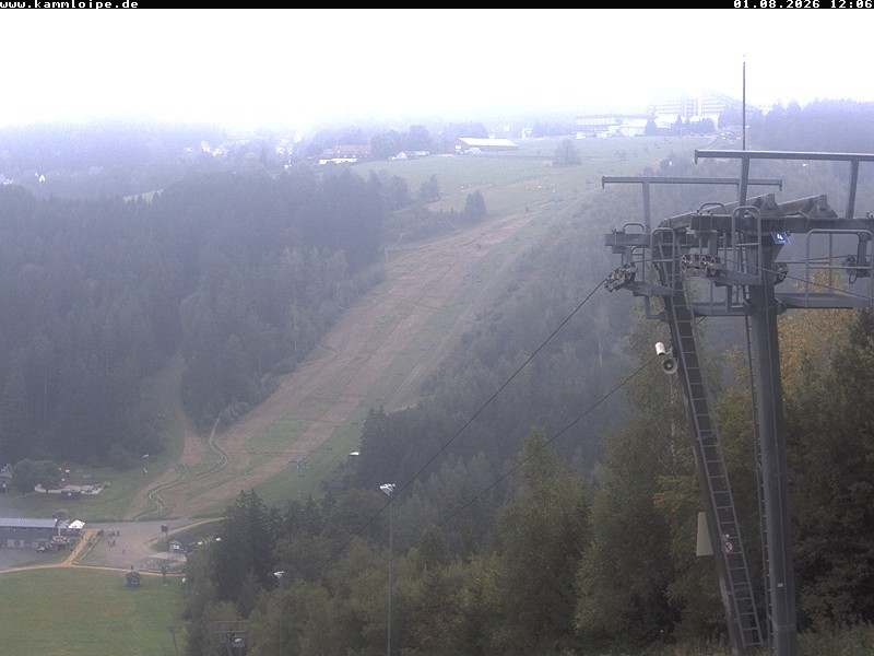 Archived image Webcam Upper station Streugrün