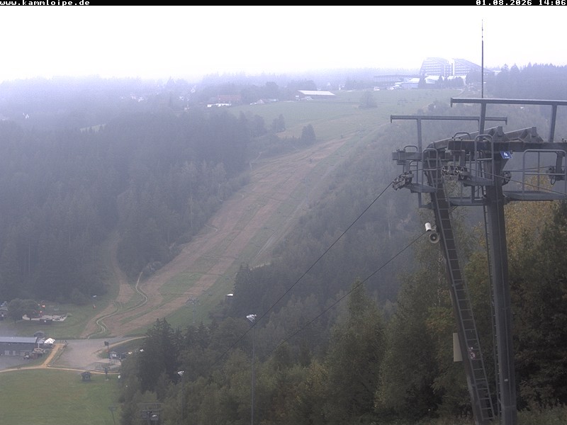 Archived image Webcam Upper station Streugrün