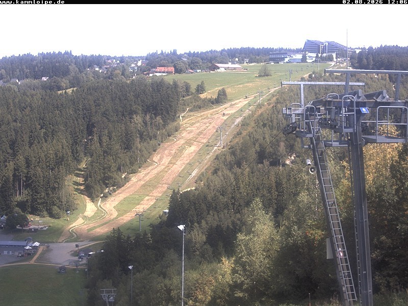 Archived image Webcam Upper station Streugrün
