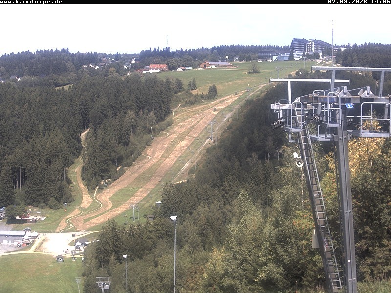 Archived image Webcam Upper station Streugrün