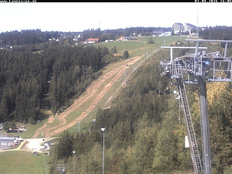 Archived image Webcam Upper station Streugrün