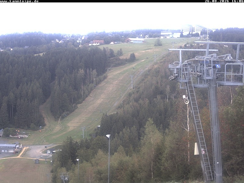 Archived image Webcam Upper station Streugrün