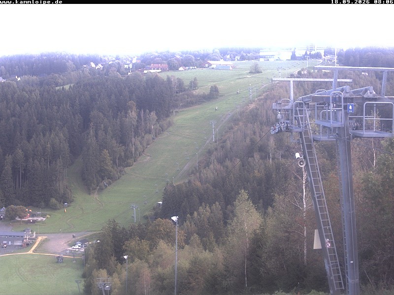 Archived image Webcam Upper station Streugrün