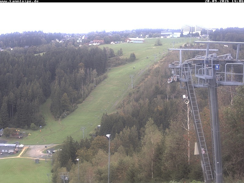 Archived image Webcam Upper station Streugrün