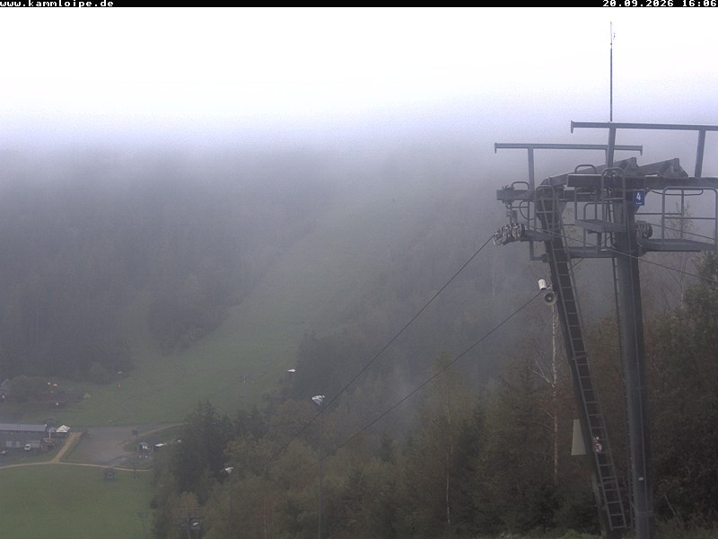 Archived image Webcam Upper station Streugrün