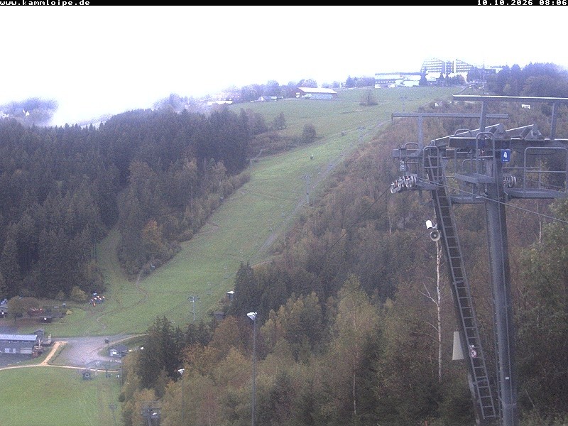 Archived image Webcam Upper station Streugrün