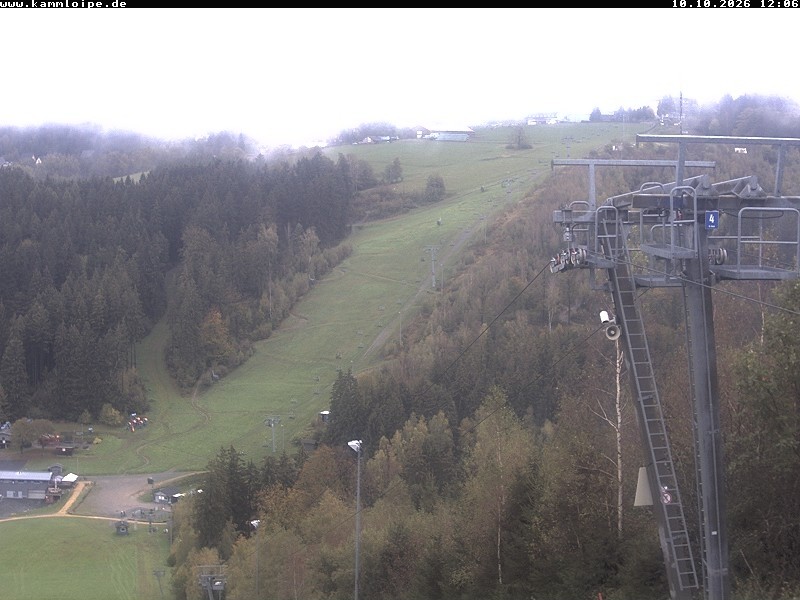 Archived image Webcam Upper station Streugrün