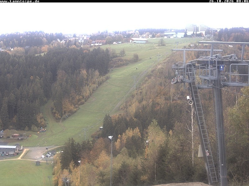 Archived image Webcam Upper station Streugrün