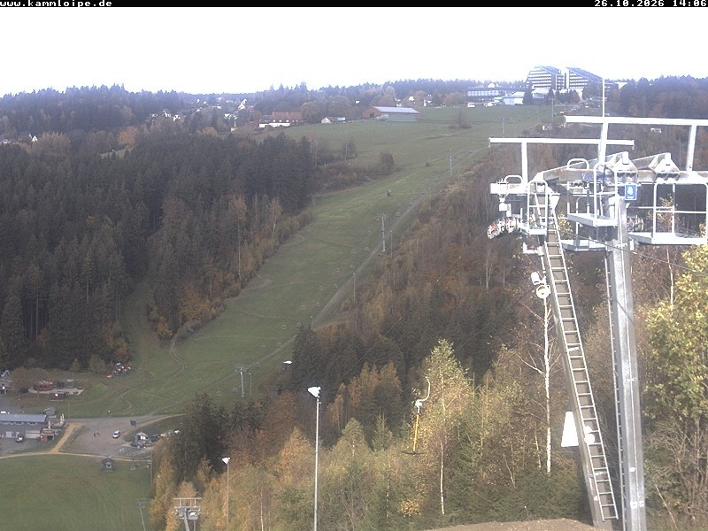 Archived image Webcam Upper station Streugrün