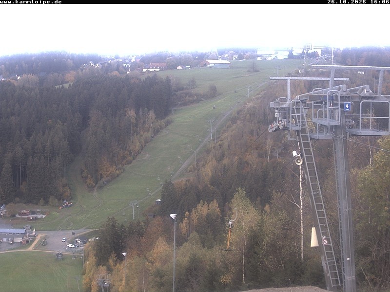 Archived image Webcam Upper station Streugrün