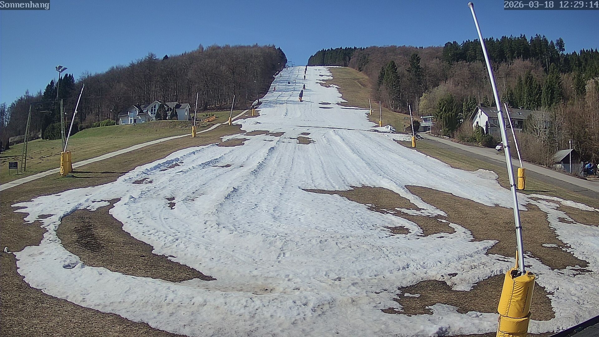 Archived image Webcam Schwalefeld slope