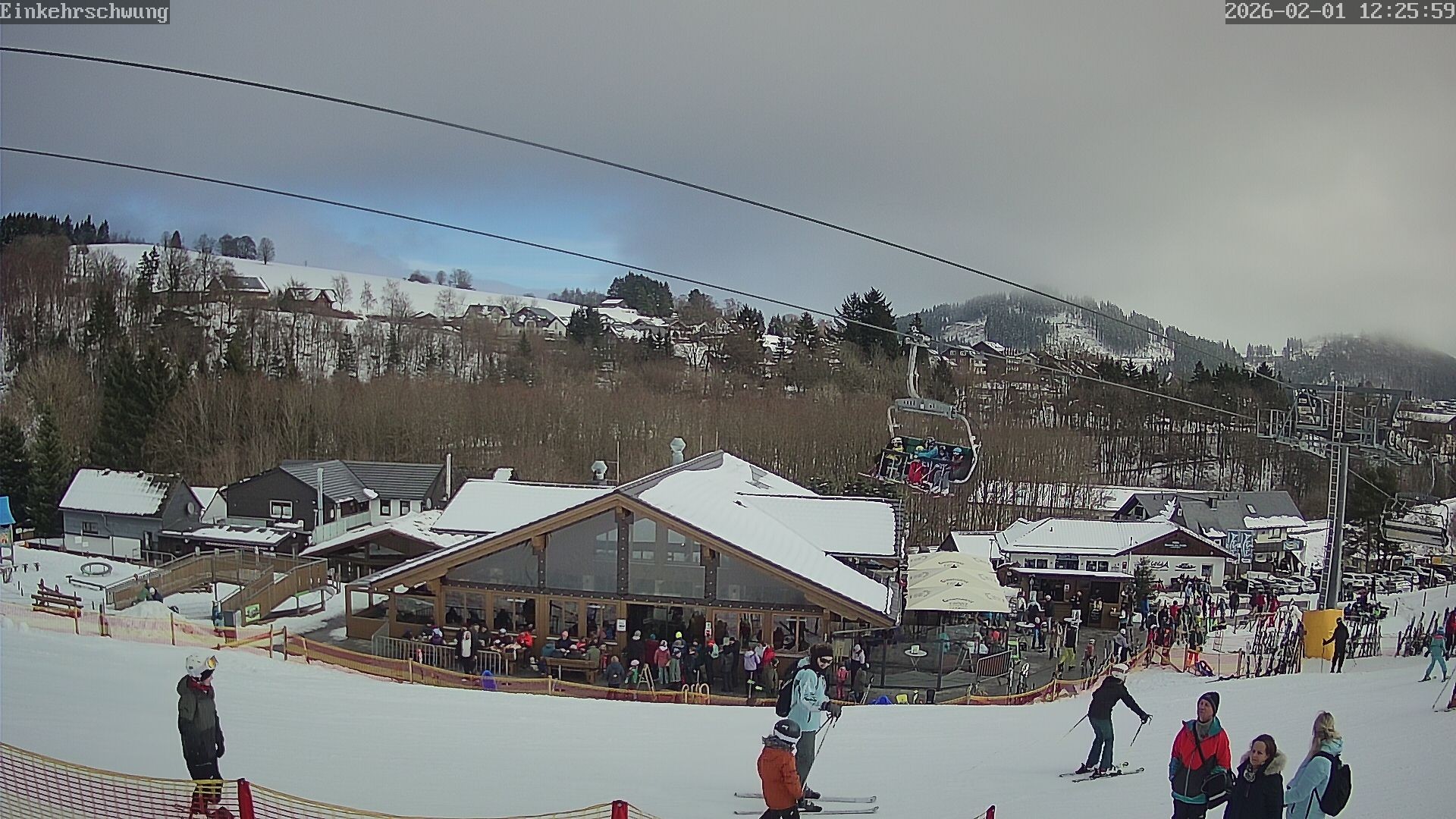 Archiv Foto Webcam Willingen: Restaurant am Ritzhagen Lift