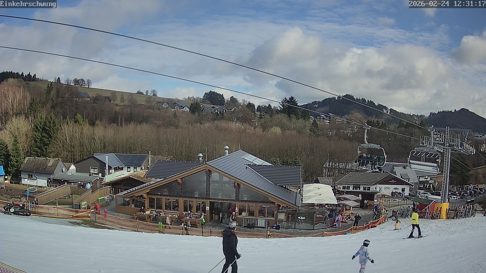 Archived image Webcam Willingen: Ritzhagen Einkehrschwung