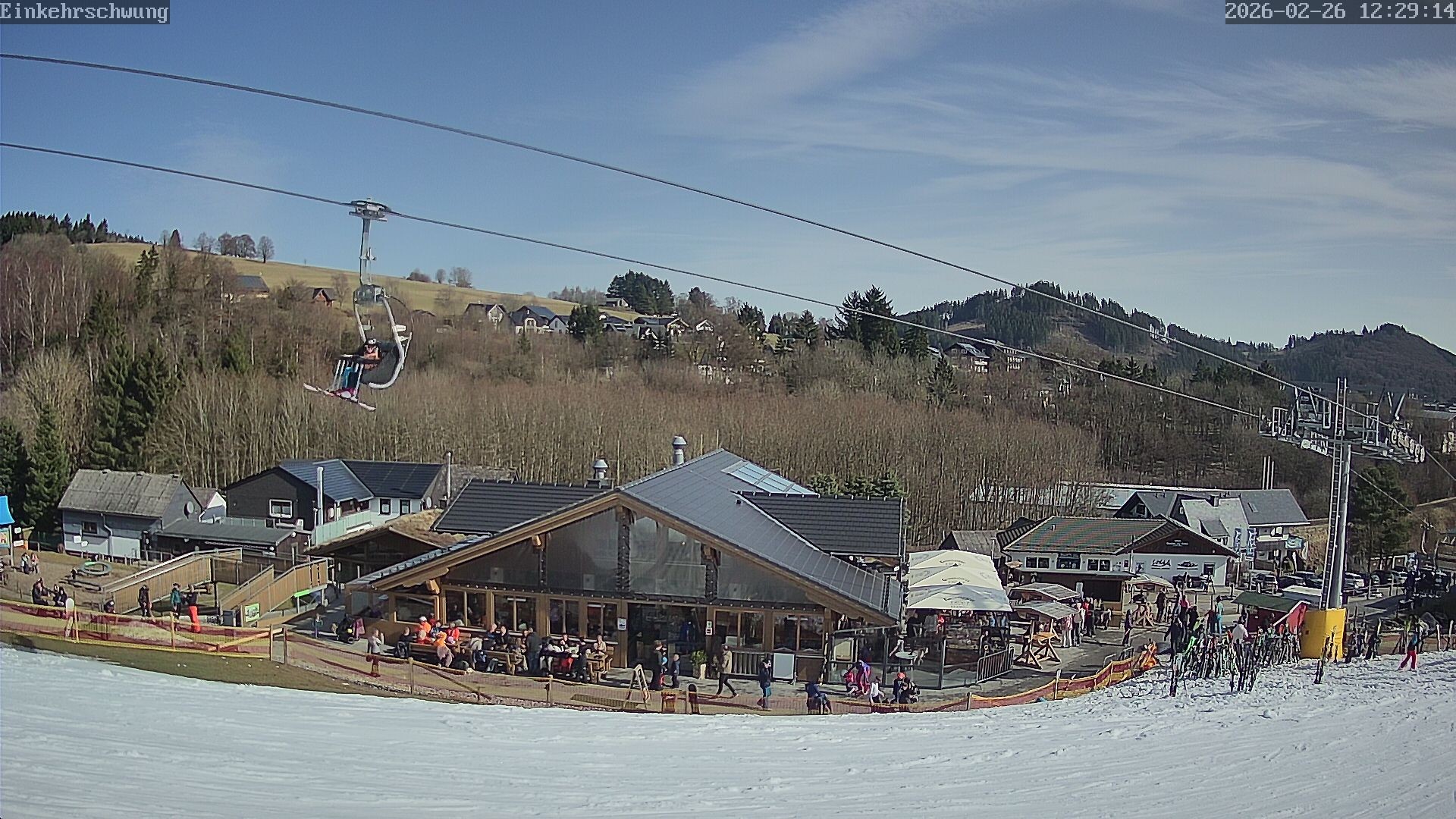 Archived image Webcam Willingen: Ritzhagen Einkehrschwung