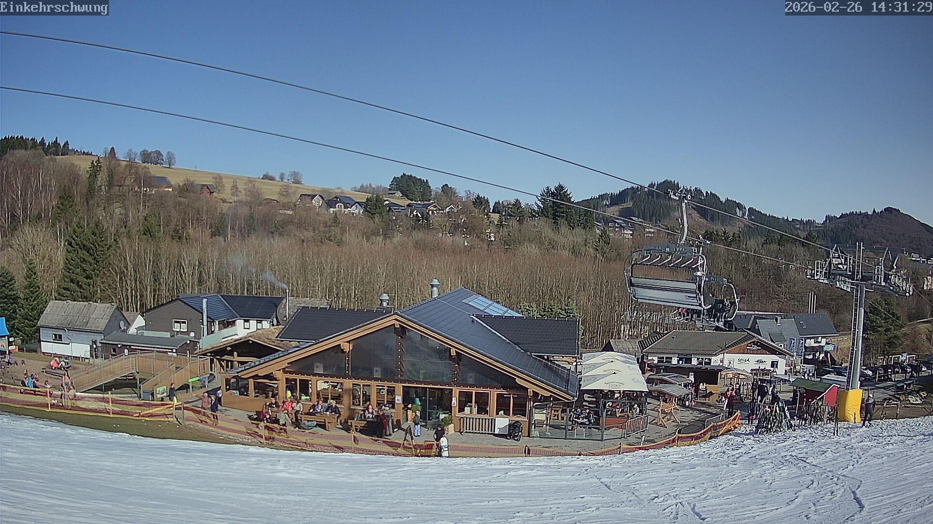 Archived image Webcam Willingen: Ritzhagen Einkehrschwung