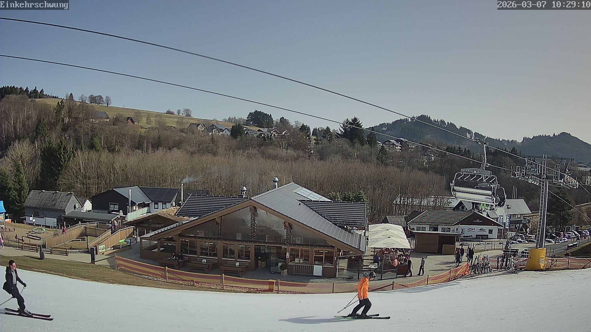 Archiv Foto Webcam Willingen: Restaurant am Ritzhagen Lift