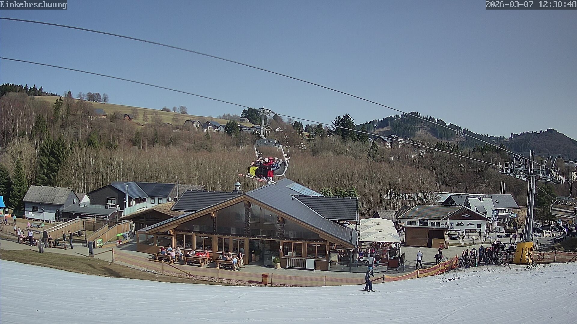 Archiv Foto Webcam Willingen: Restaurant am Ritzhagen Lift