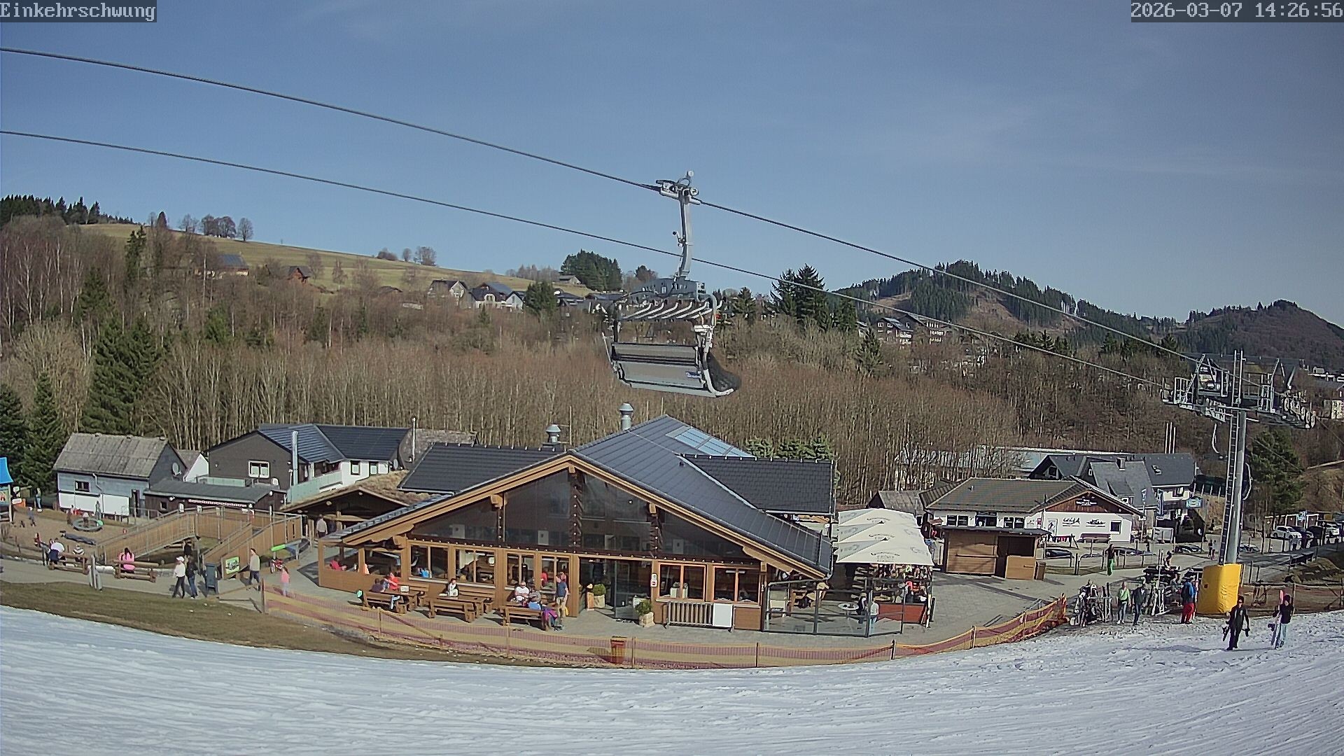 Archived image Webcam Willingen: Ritzhagen Einkehrschwung