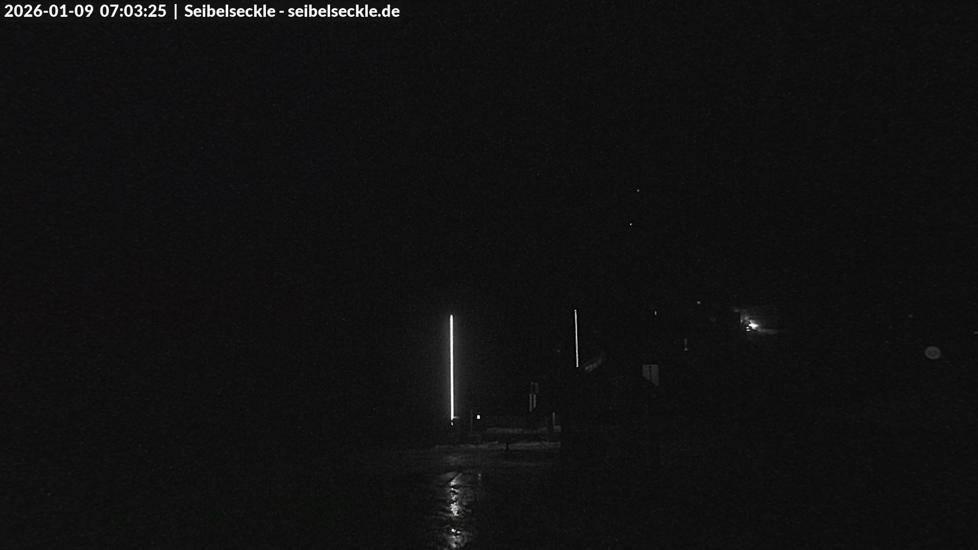 Archiv Foto Webcam Seibelseckle Blick auf die Piste