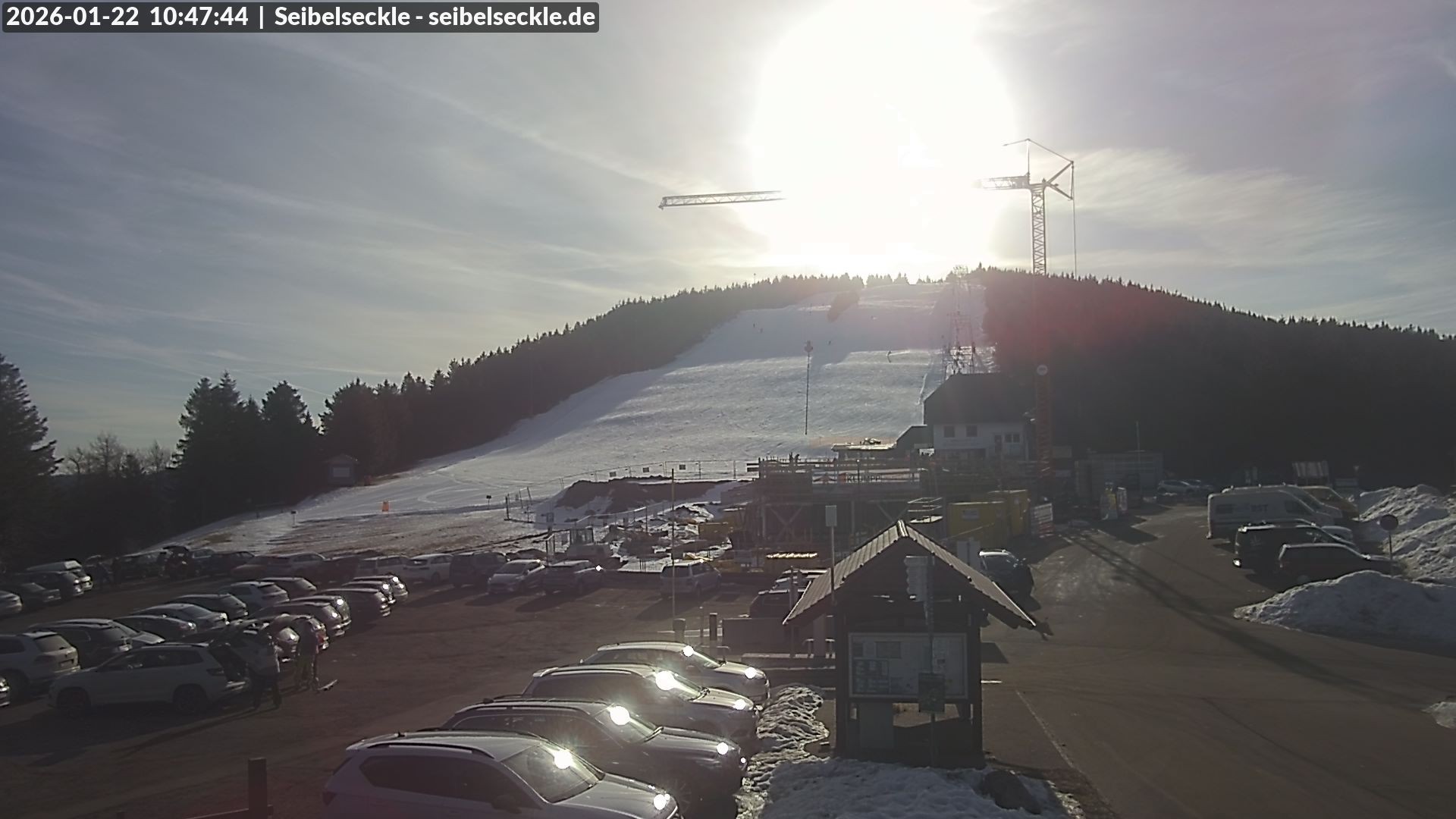 Archived image Webcam Seibelseckle the slope