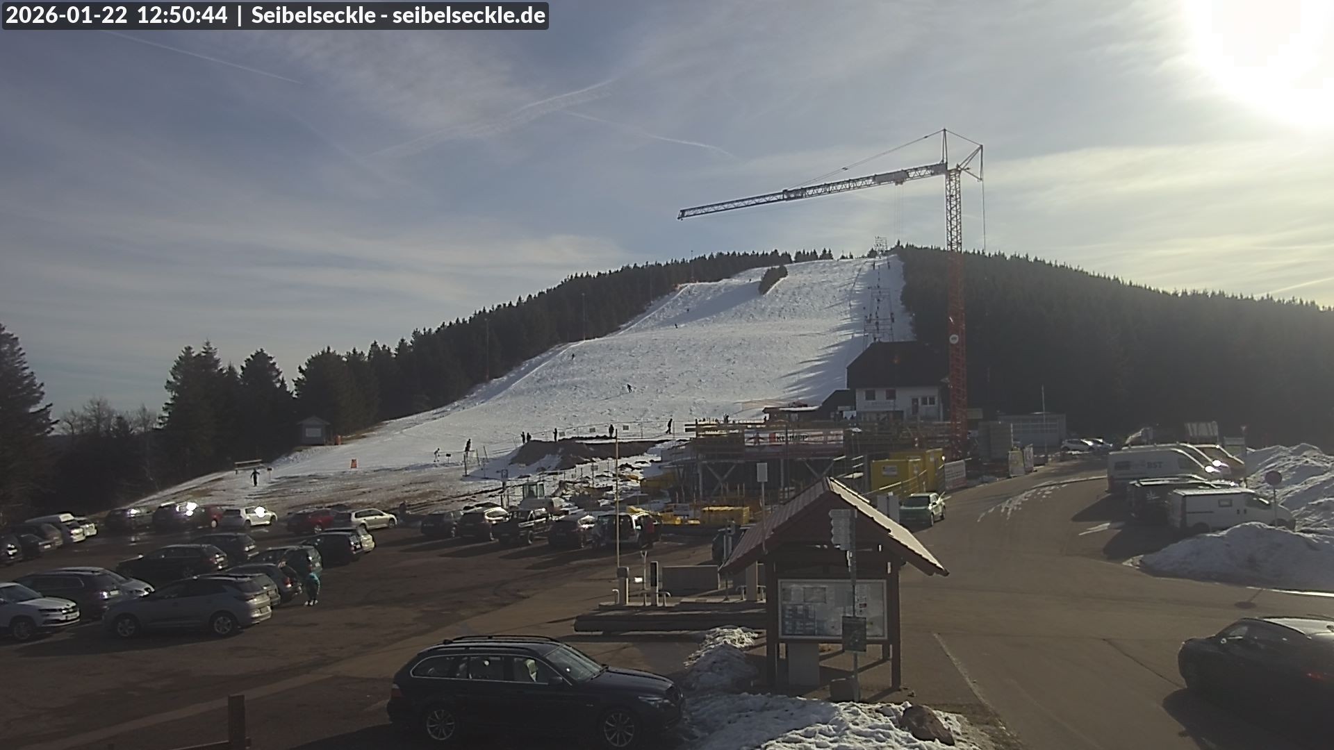 Archived image Webcam Seibelseckle the slope