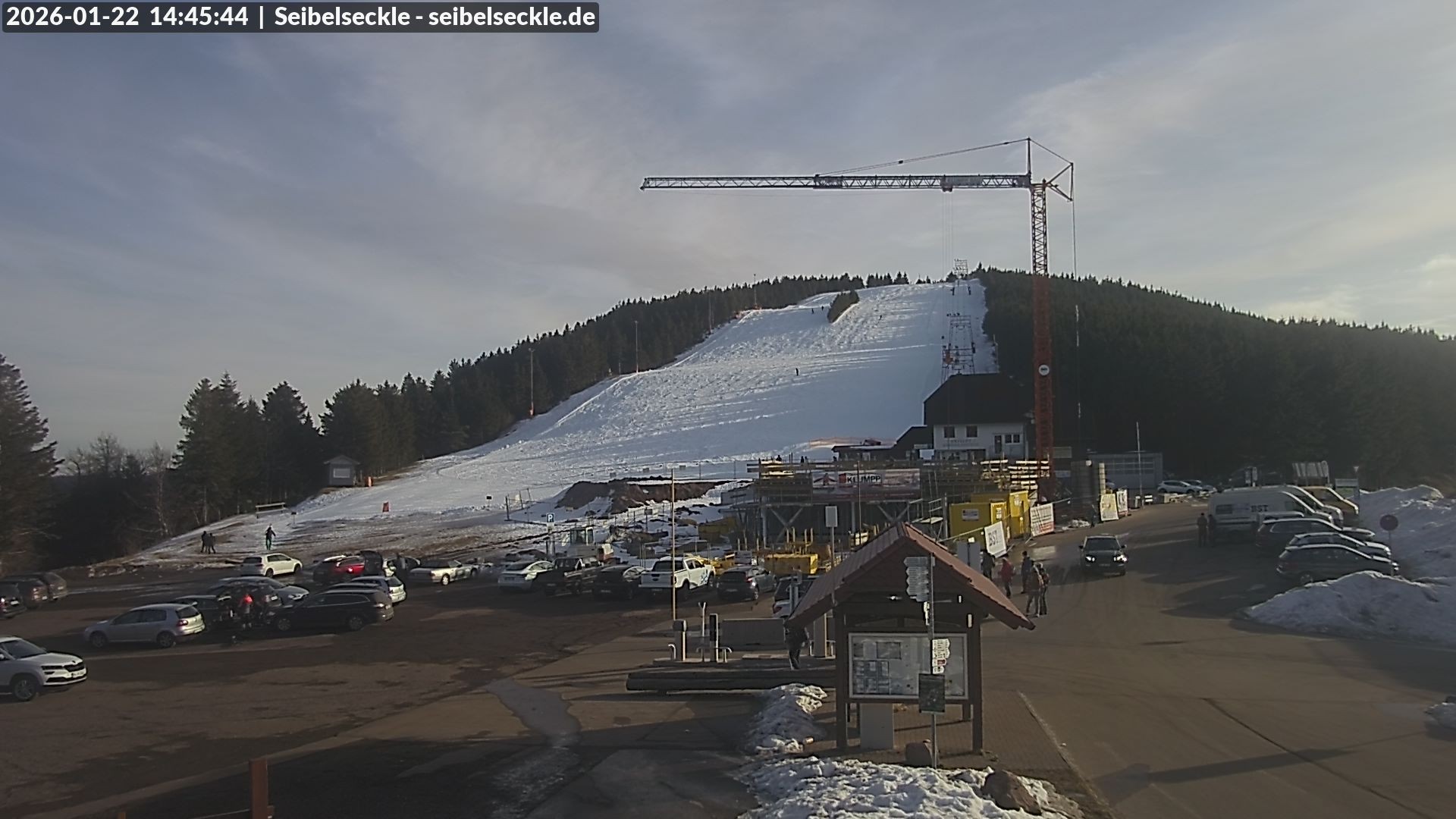 Archived image Webcam Seibelseckle the slope