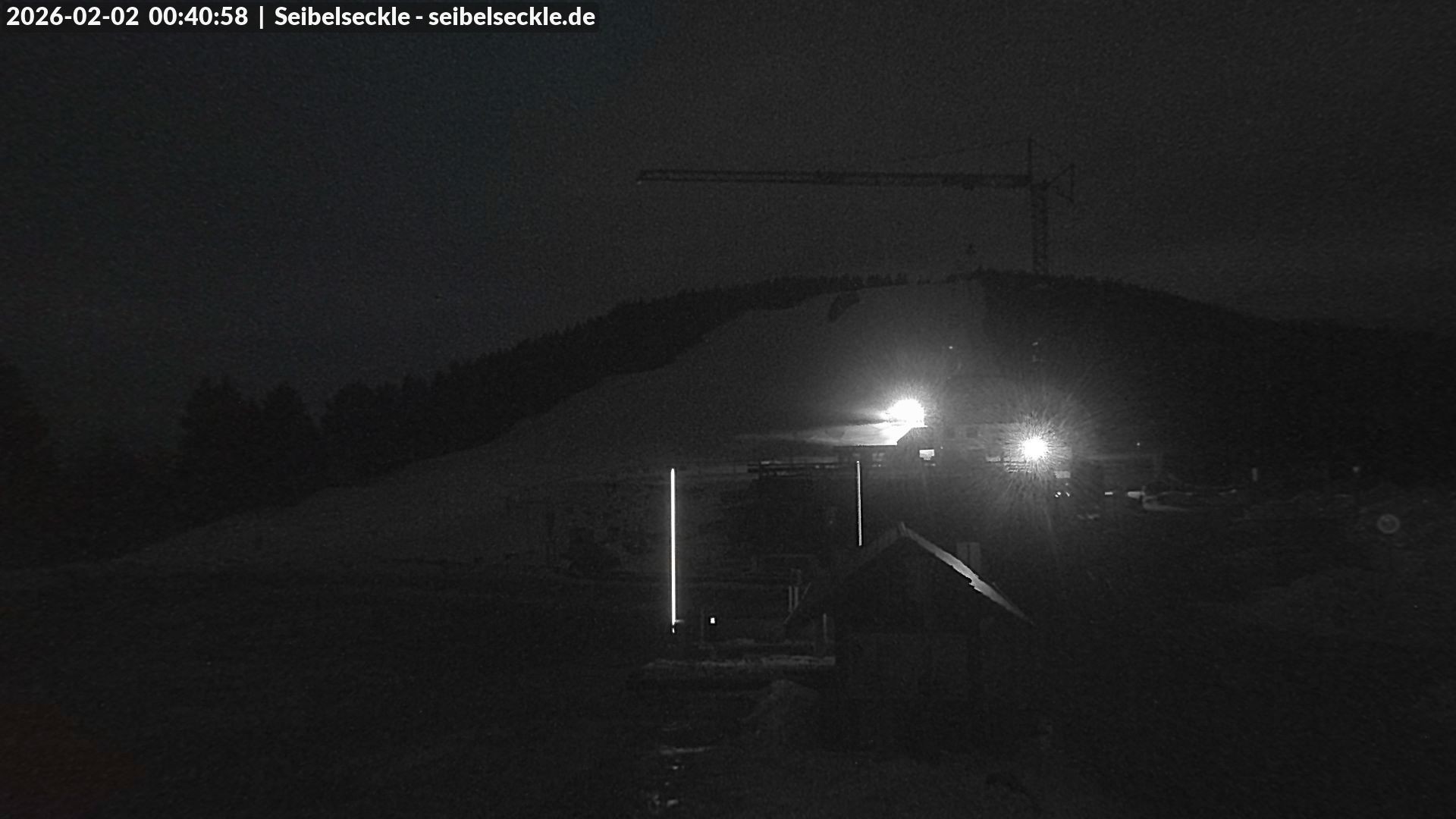 Archiv Foto Webcam Seibelseckle Blick auf die Piste