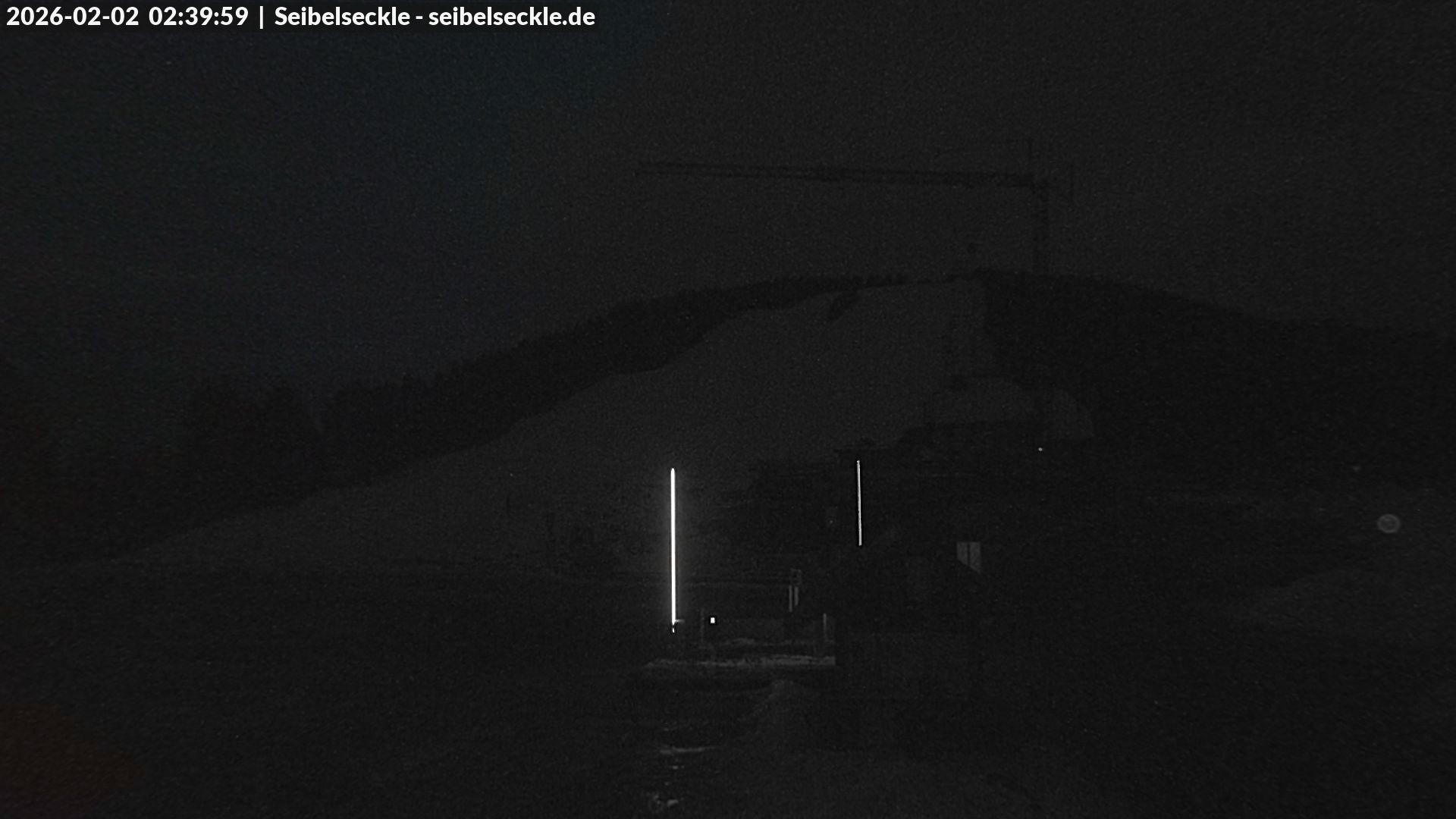 Archiv Foto Webcam Seibelseckle Blick auf die Piste