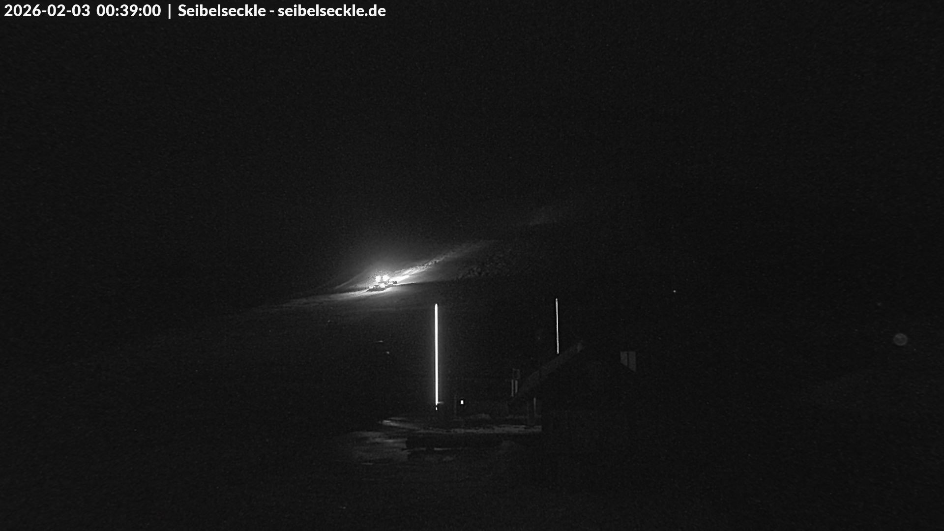 Archiv Foto Webcam Seibelseckle Blick auf die Piste
