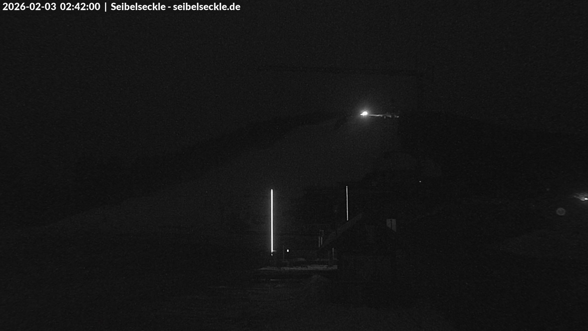 Archiv Foto Webcam Seibelseckle Blick auf die Piste