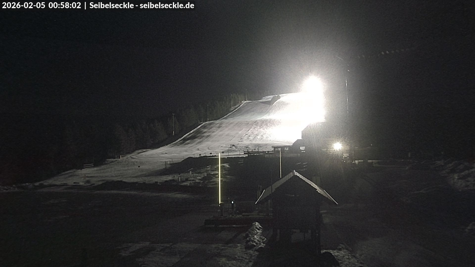 Archiv Foto Webcam Seibelseckle Blick auf die Piste