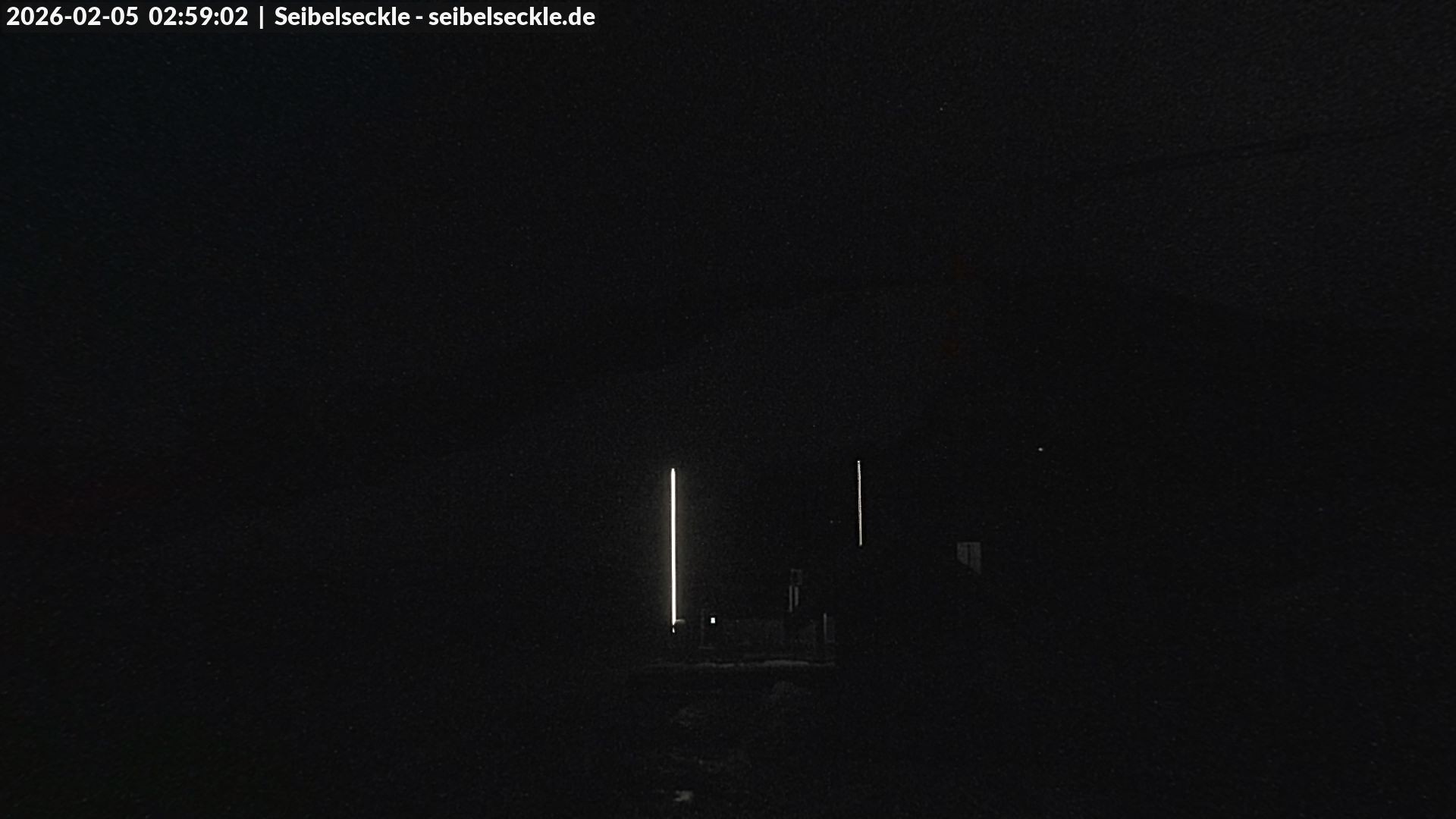 Archiv Foto Webcam Seibelseckle Blick auf die Piste