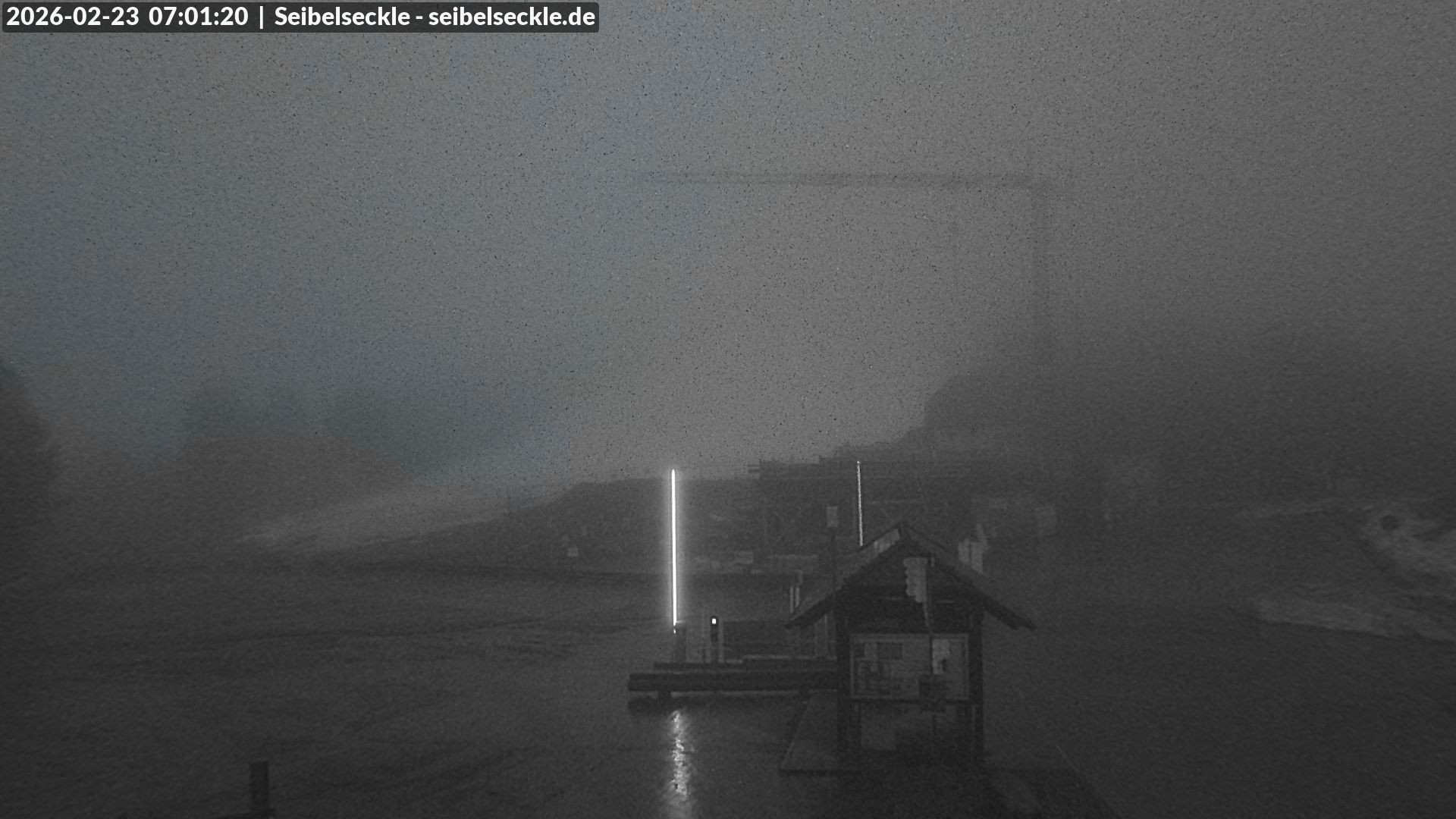 Archiv Foto Webcam Seibelseckle Blick auf die Piste